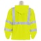 Deltaplus Hi-Vis Windbreaker, 100% Polyester Pongee, Hi-Viz Lime, Medium 61755 - alternate 4